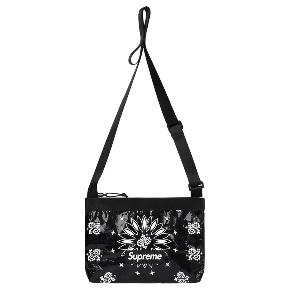 Supreme Black Crossbody Bag